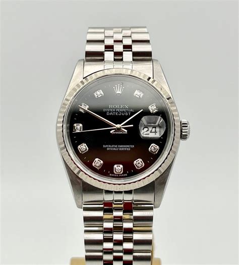 regalo rolex brillanti|Rolex Datejust 36mm Nero con Brillanti Balc Diamonds Dial für .